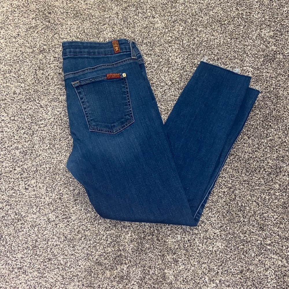 7 for all mankind skinny jeans